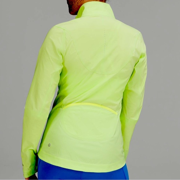 LULULEMON FAST and FREE WINDBREAKER NWT SIZE 6💚 - Picture 5 of 16